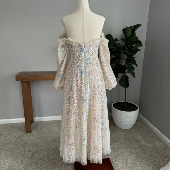 Confetti Gloss Off-Shoulder Ballerina Dress - Picture 8 of 9